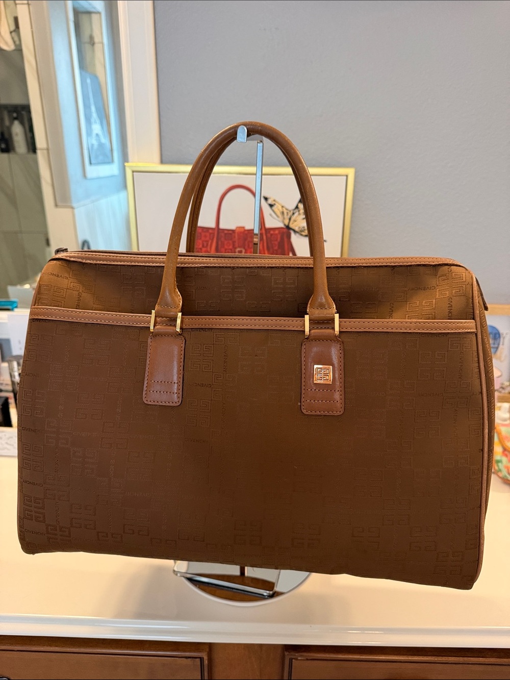 Givenchy Brown Travel Tote
